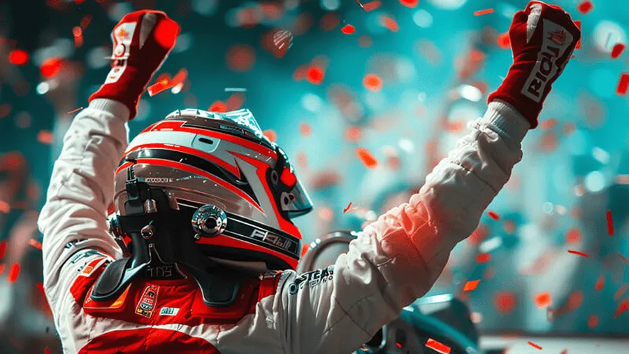 F1 förare.