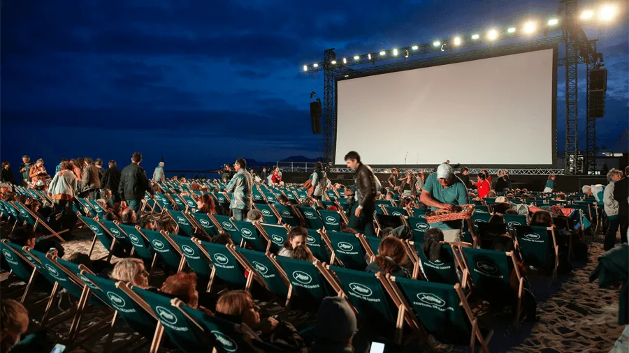 Film festival i Cannes.
