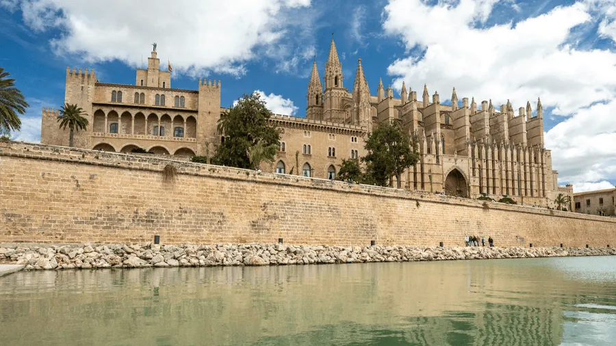 La Seu och Almundaina i Palma.