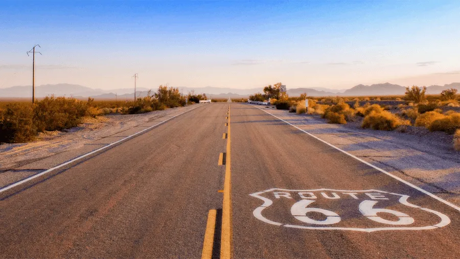 Route 66 i USA.