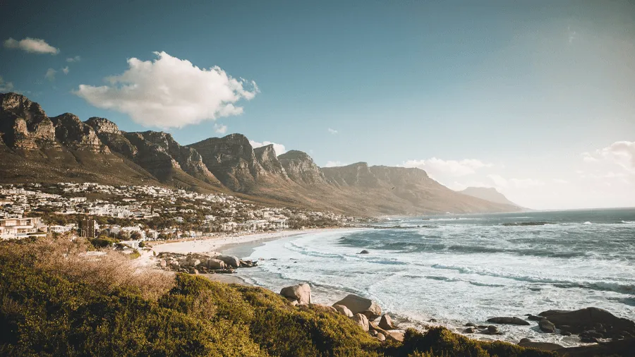 Kapstaden och camps bay.