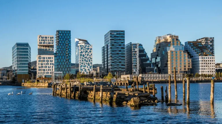 Staden Oslo.