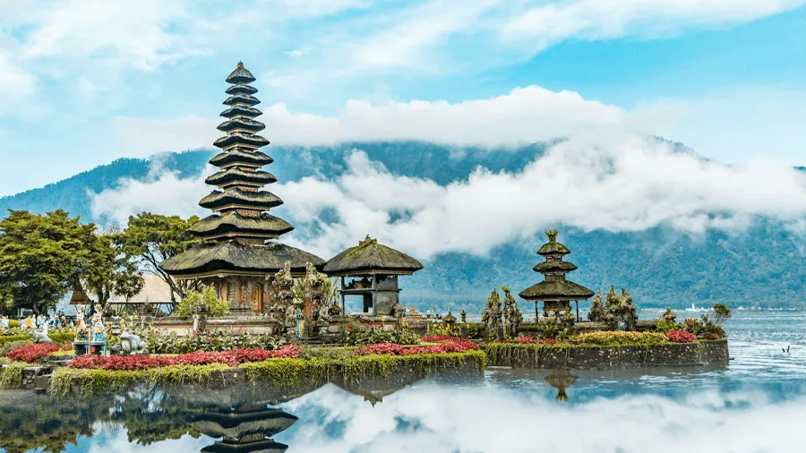 Tempel i Bali.