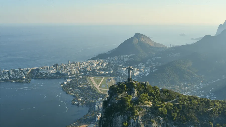 Staden Rio de Janeiro i Brasilien.
