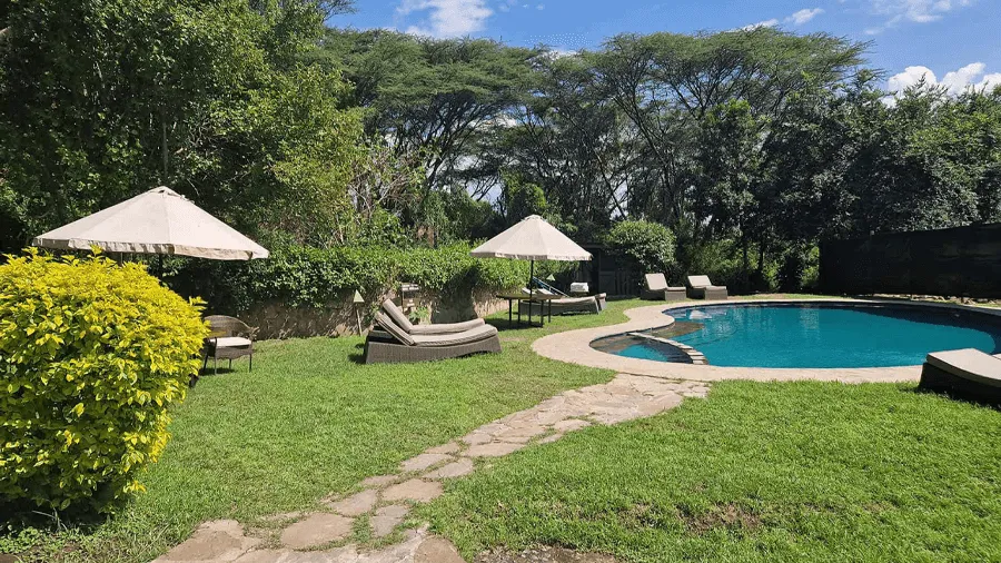 Resort nära Masai Mara.