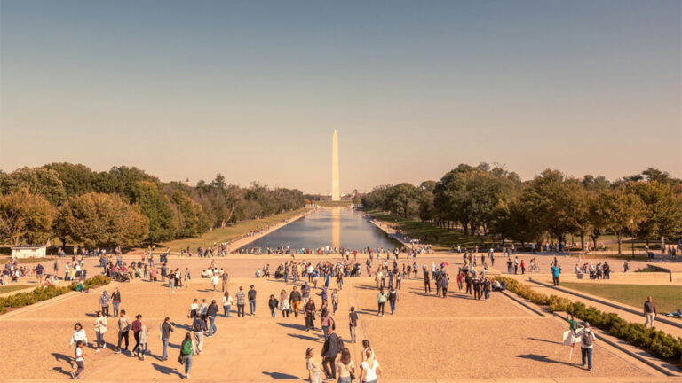 National Mall i Washington DC.