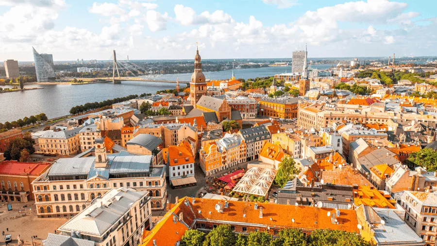 Staden Riga.