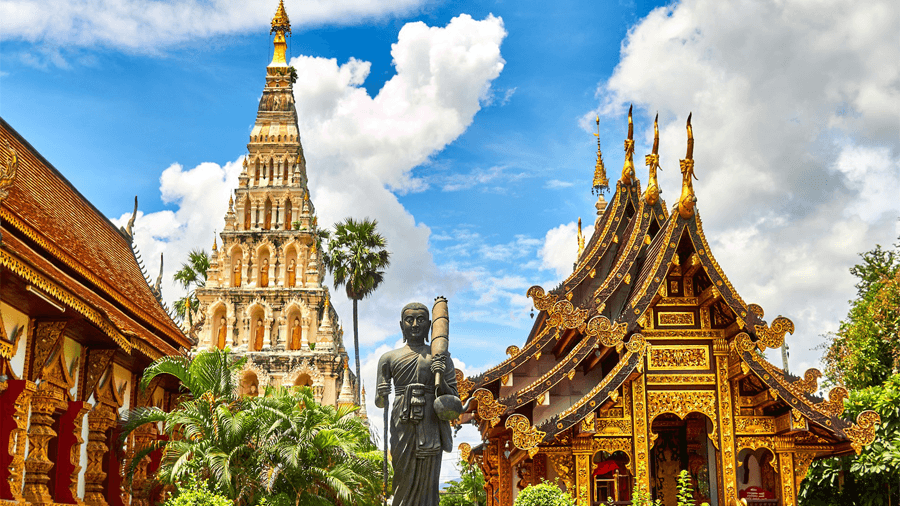 50 vanligaste frågorna om Thailand i Asien Tempel i Thailand i Asien.