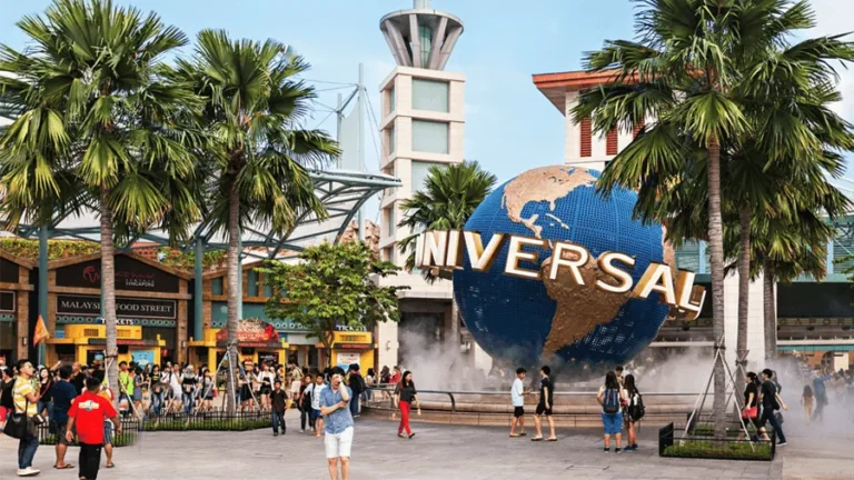 Universal studios i Singapore.