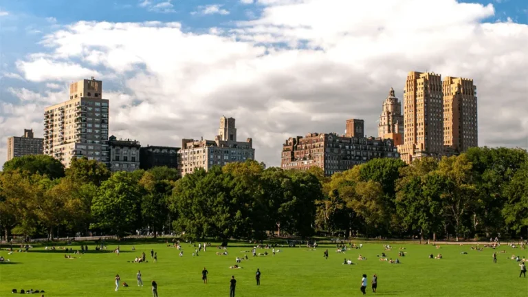 Central park i New York.