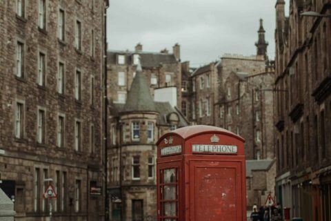 Staden Edinburgh, Skottlands huvudstad