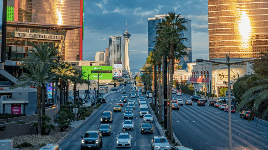 The Strip i Los Angeles.