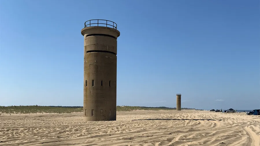 Gamla fängelsetorn i Delaware, den första delstaten i USA.