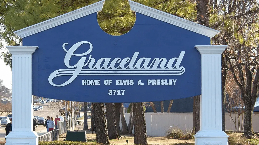 Skylten i Graceland.