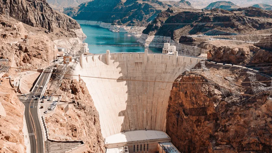 Hoover dam.