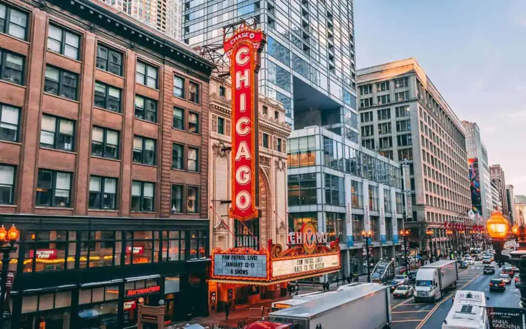 Staden Chicago i Illnois.