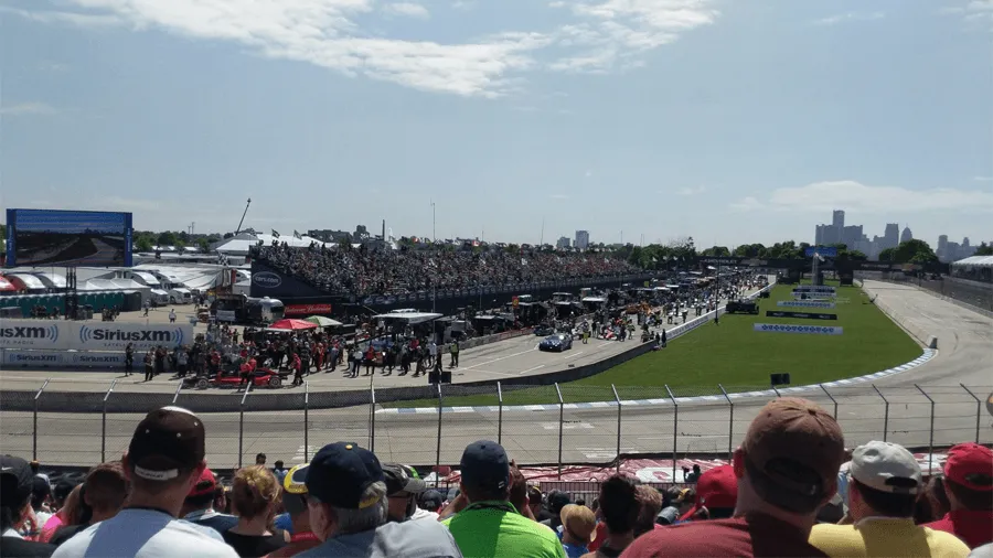 Indianapolis 500 i Indiana i USA.