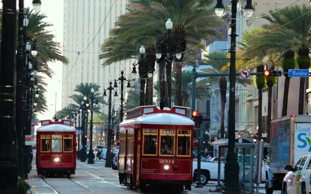 Spårvagnar i Louisiana