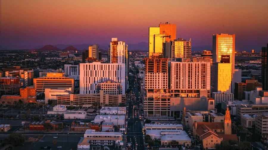 Staden Phoenix i Arizona.