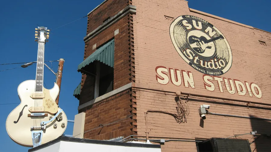 Sun studio i Memphis.