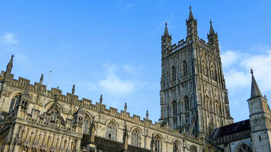 Gloucester Cathedral.