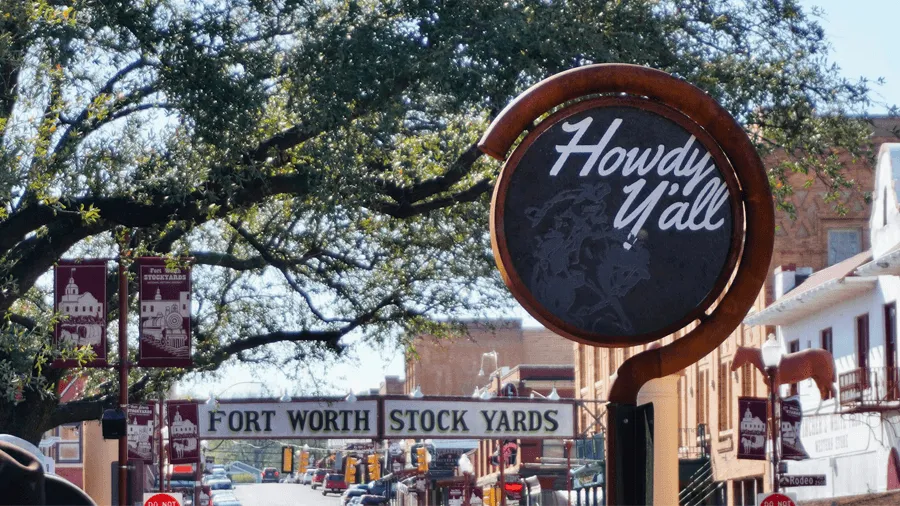 Fort worth i Texas.