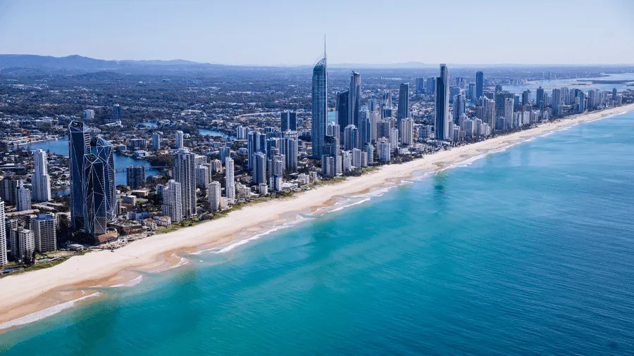 På en resa till Australien kan du besöka Queensland.