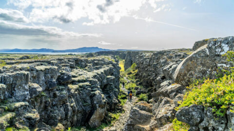 Thingvellir nationalpark kan du besöka på Island resor.