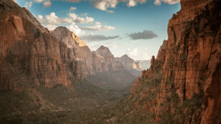 Zion national park i Utah.
