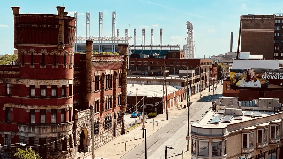 Staden Cleveland i Ohio.