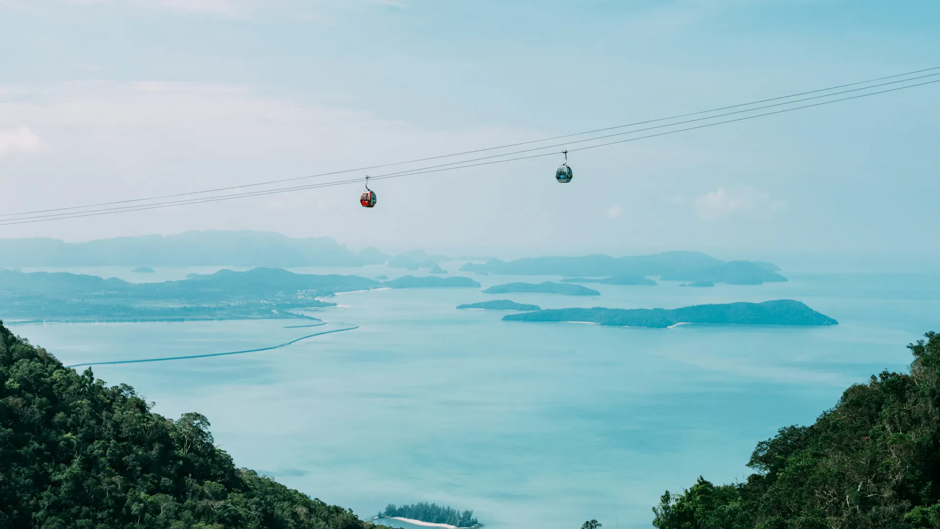 Linbana i Langkawi.