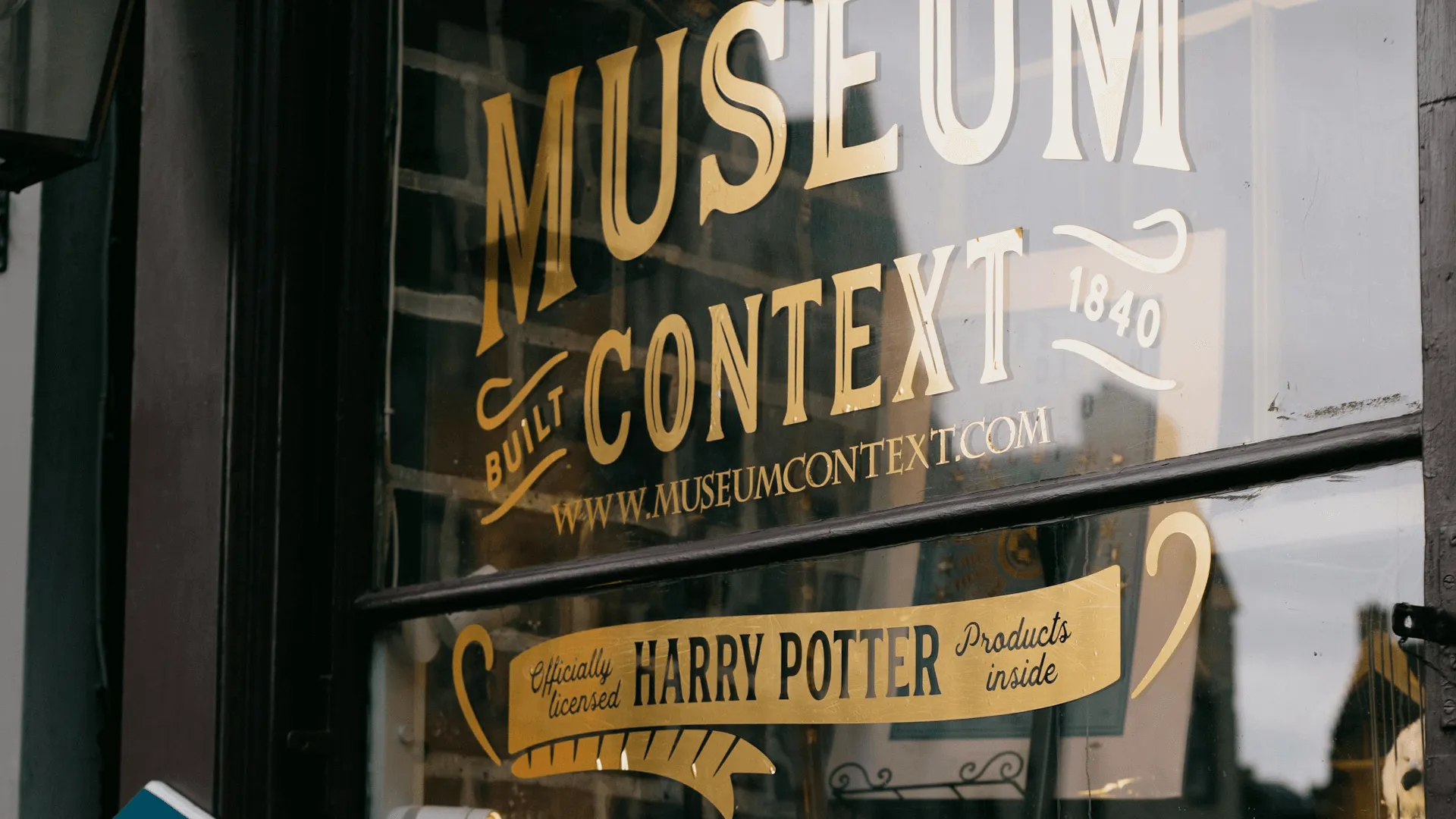 Museum of context, en affär som är tillägnad Harry Potter.