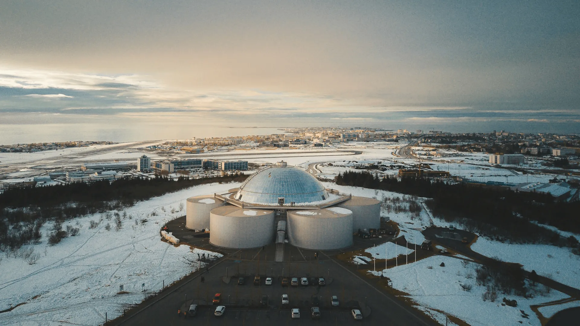 Perlan i Reykjavik.