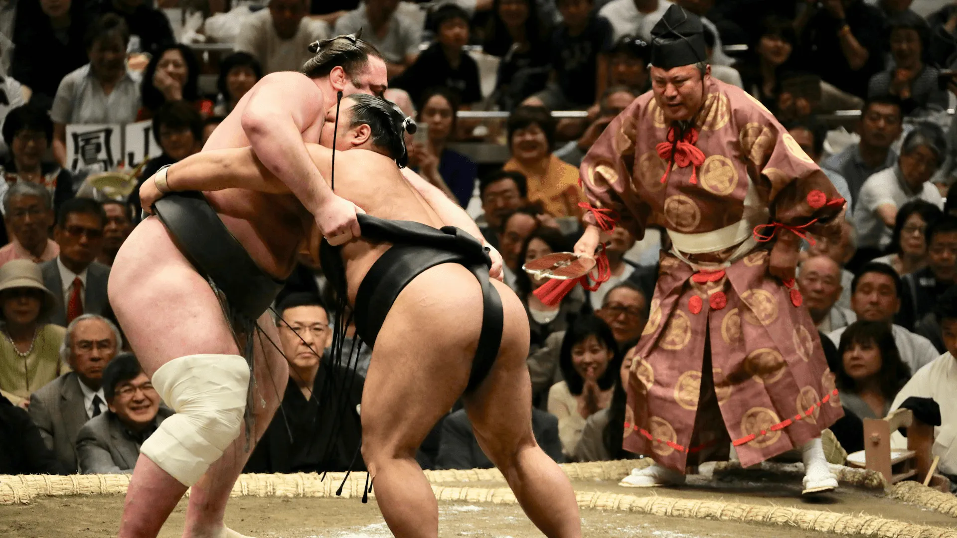 Sumobrottning.
