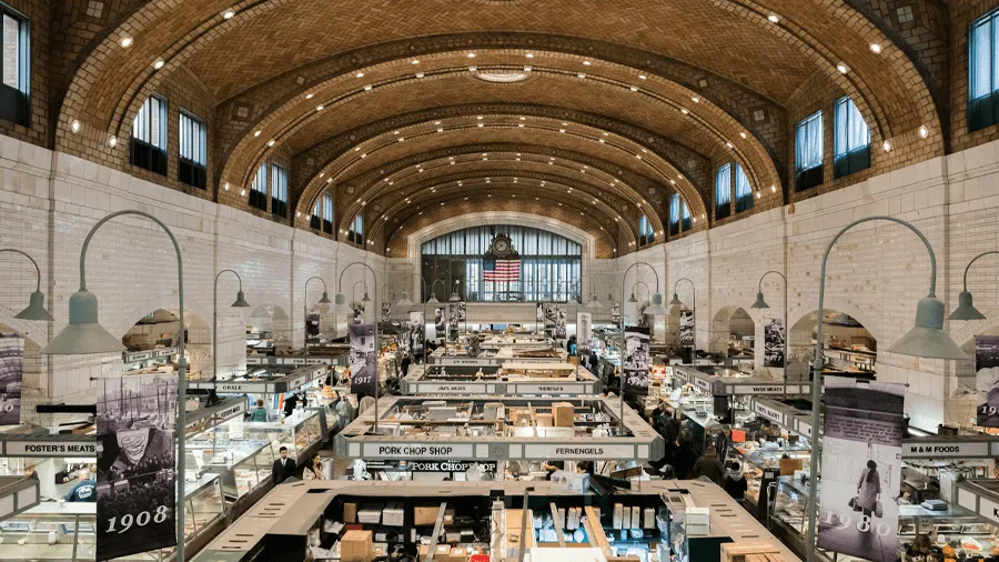 West side market i Cleveland.