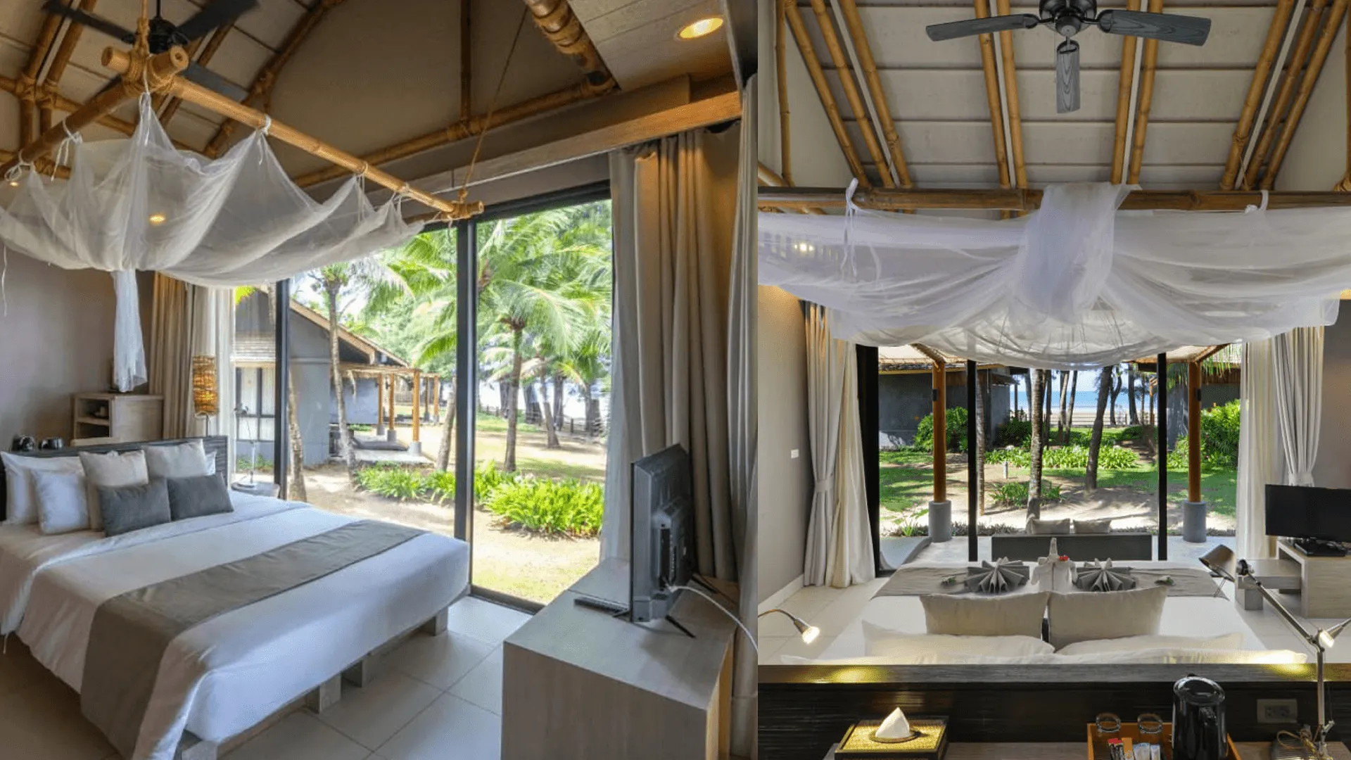 En deluxe villa med havsutsikt.